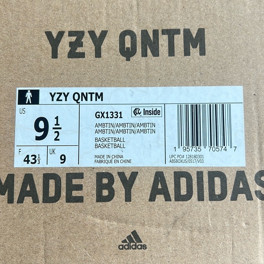 YEEZY QNTM AMBER TINT 9.5